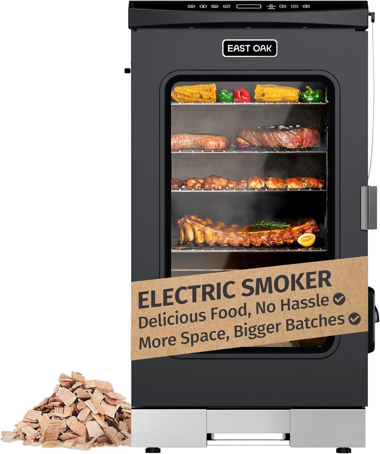 Glass Door Smoker Versus BBQ Compare: 725-Inch Capacity, Tested for Outdoor Excitement…