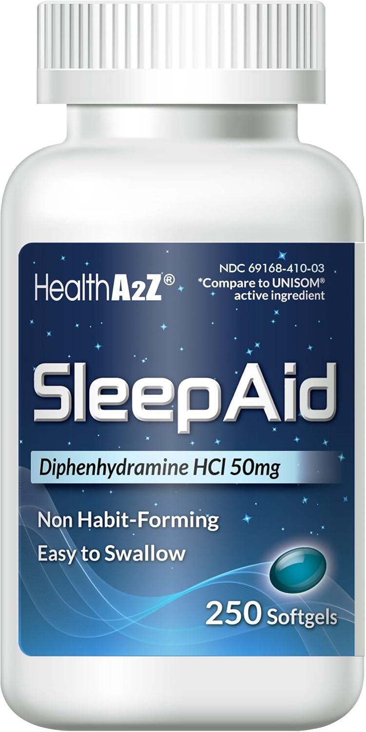 HealthA2Z vs Diphenhydramine: Tested Counts vs Habit-Free Resting