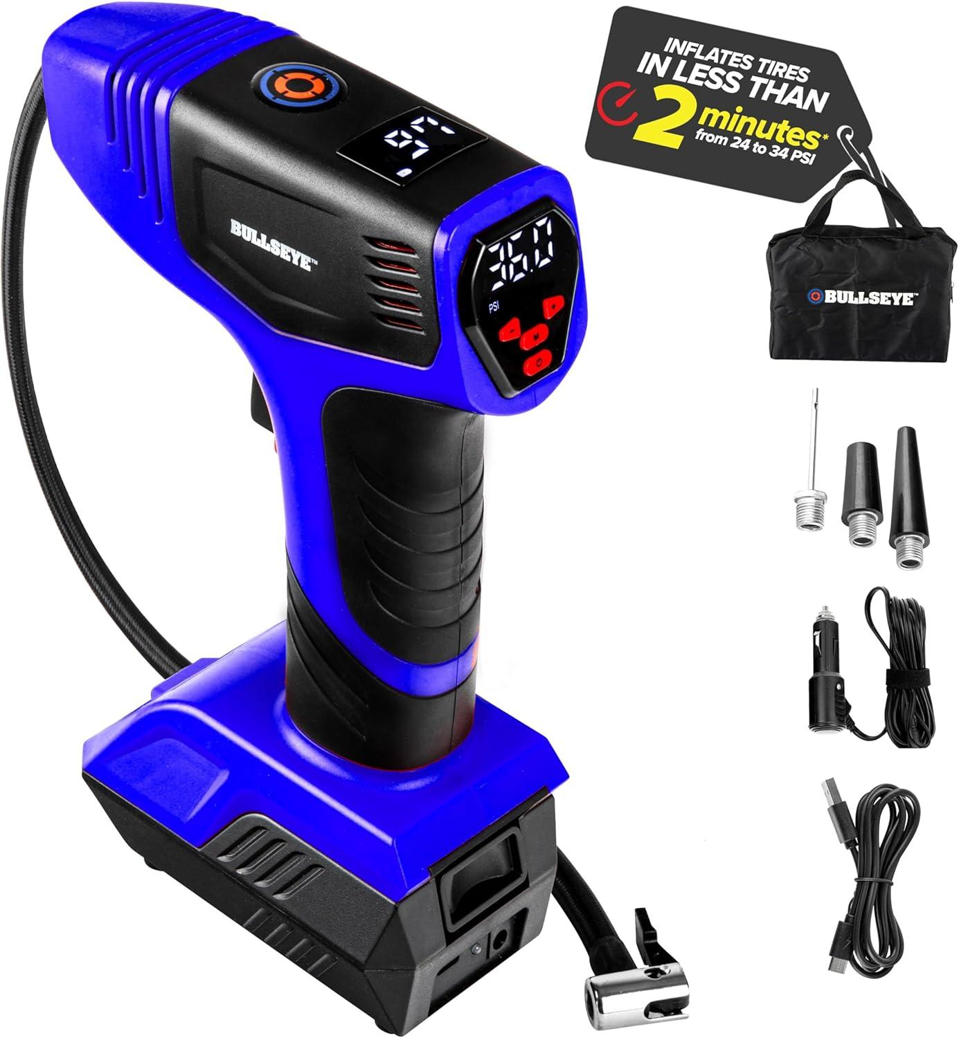 Portable Tire Inflator Showdown: 150PSI vs Fixed Rechargeable (Blue)...Trendy Car Gear Tested