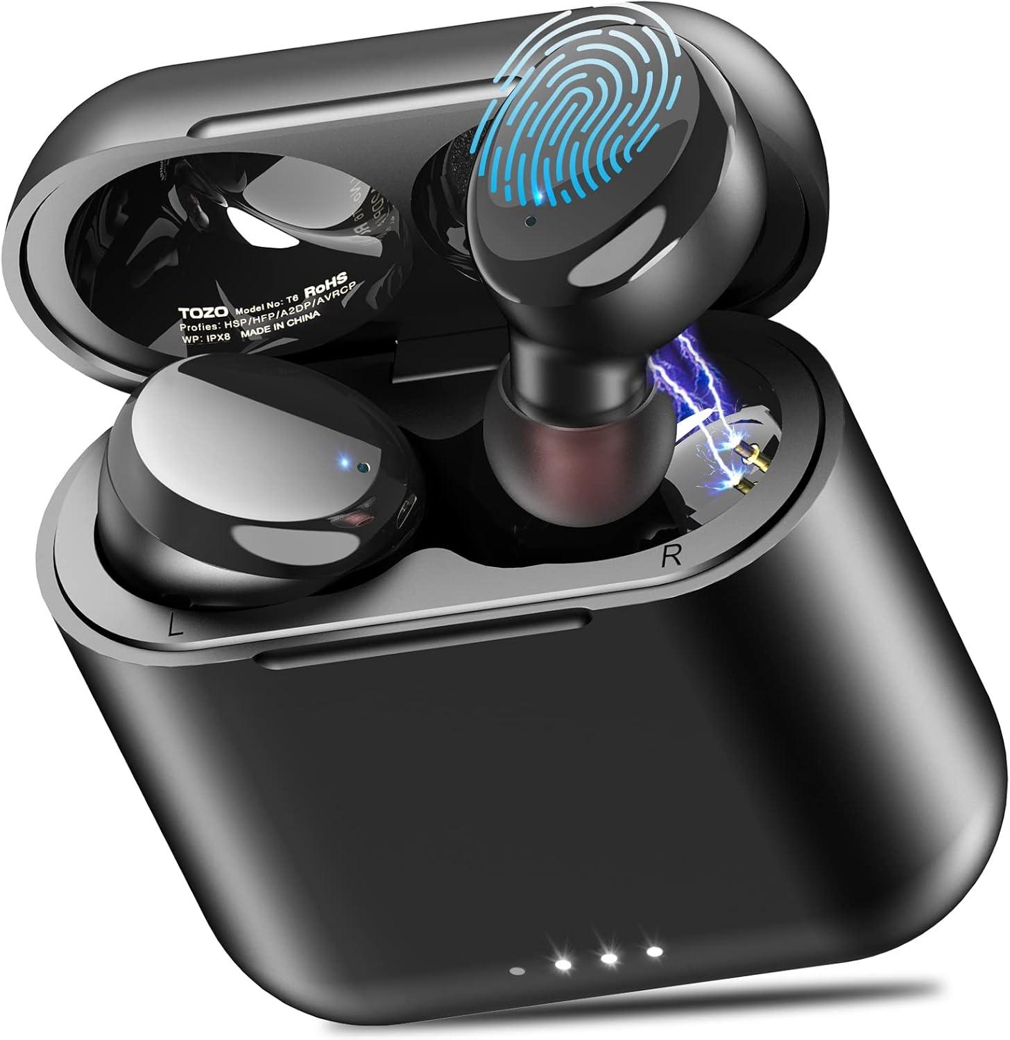TOZO T6 vs. Trends: Long Playtime,tested 50H, IPX8 Waterproof.. SmartBias Hotspot of Sonics