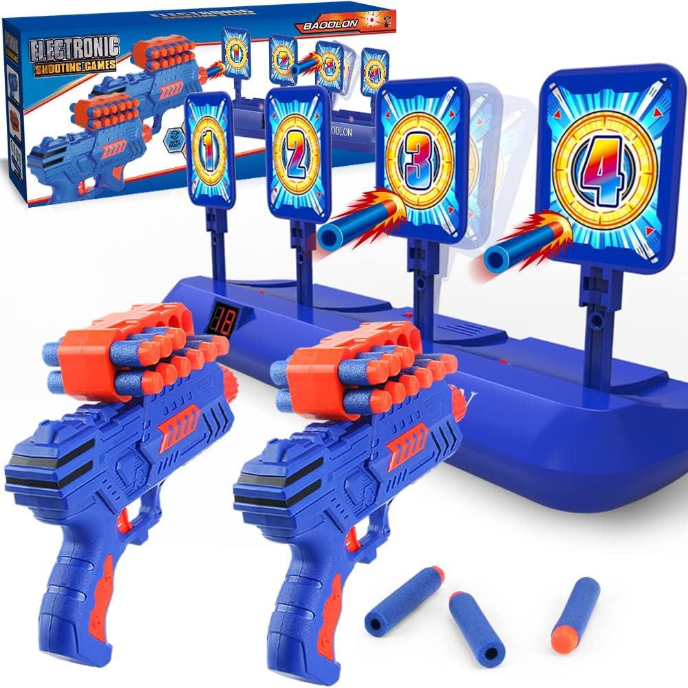 Foam targets scored tested surprise toy gun game (5-10y) kids gifts... VS foam fun easy score