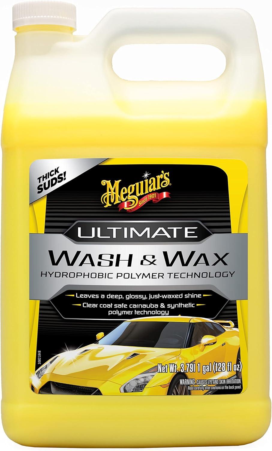 Meguiar’s Wash/Wax Versus restored shine tested... one-step magic