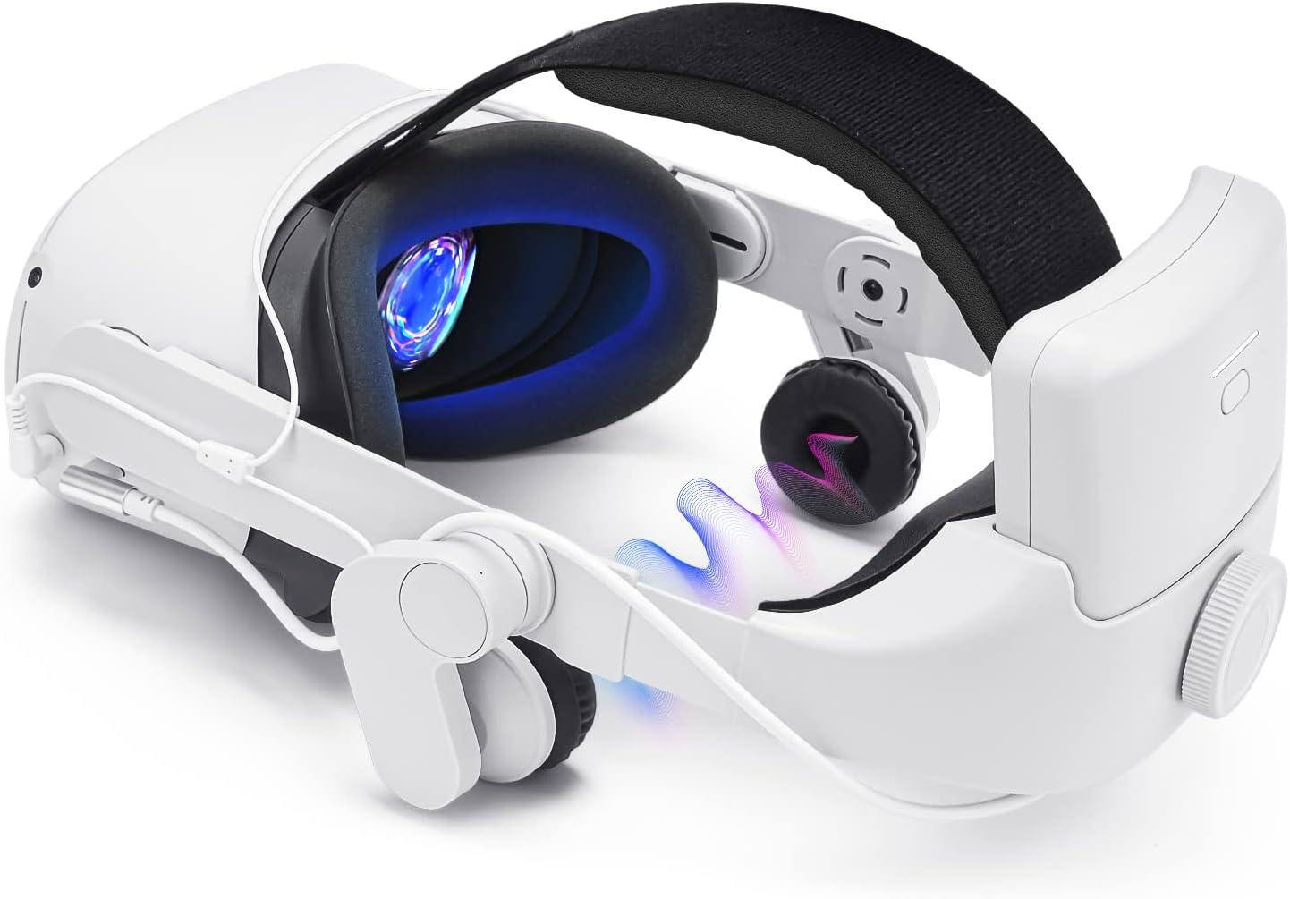 Comfortable VR Playtime: Compared Head Strap vs. Elite Sound Pack for Quest 2