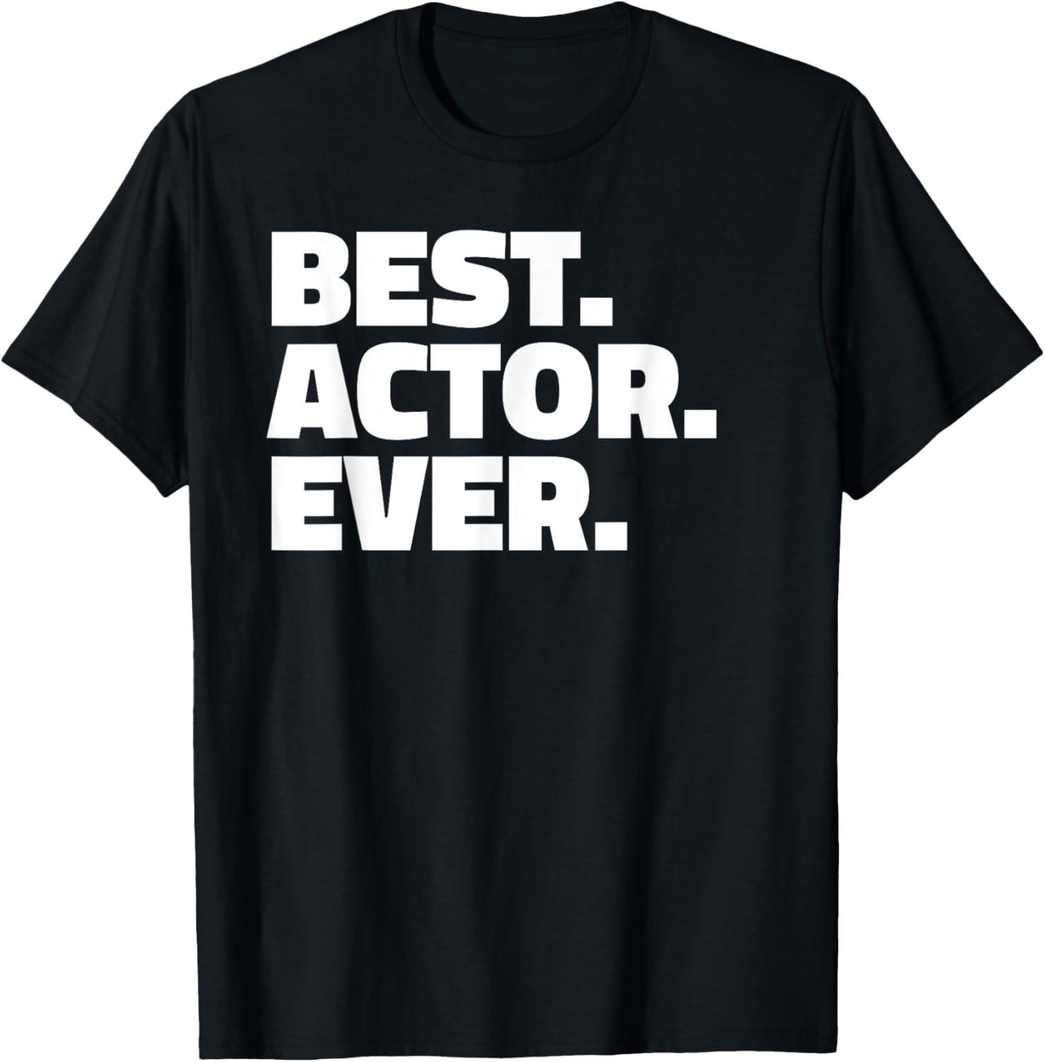 Best Actor Ever Gear Showdown: Tested T-Shirt, Mug & Tumbler... Which Wins?