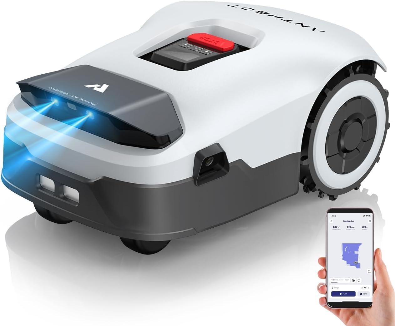 Anthbot Genie600 vs Lawnmower Showdown: Tested 0.22-Acre RTK & Vision… Smart!