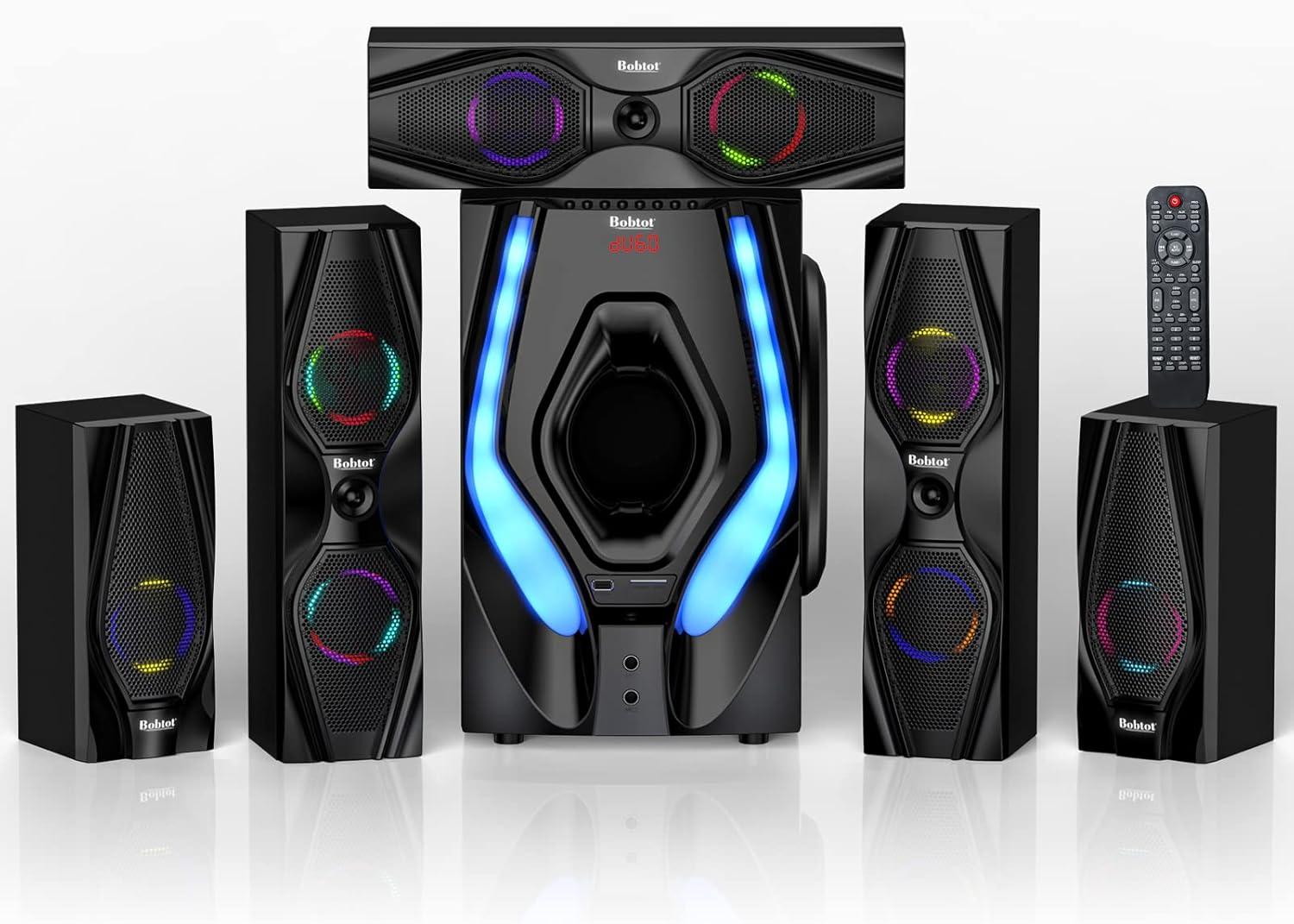 Surprising insight: Bobtot 1200W tested vs. 4K receivers - 5.1 immersive audio