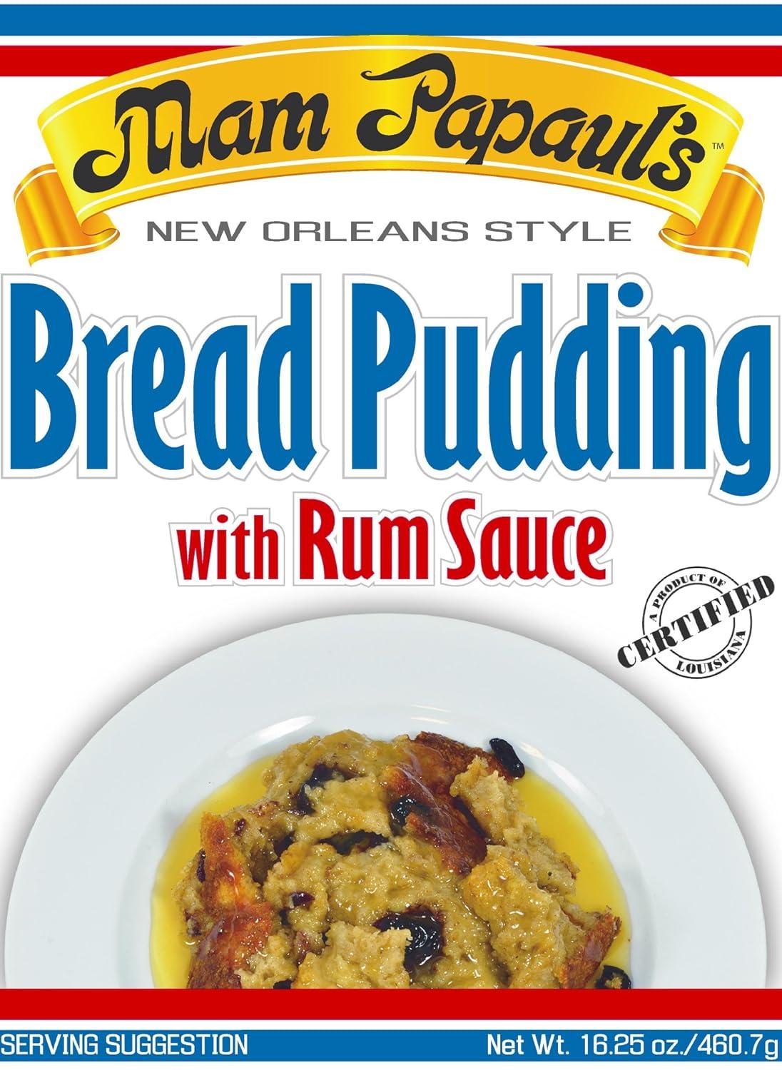 Mam Papauls Sauce Bread Pudding Rum Tested In Winter... Surprising Sweet Touch Versus Price!