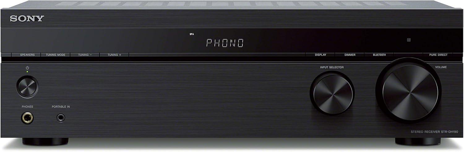 Sony STRDH190 vs. Competitor: Tested Bluetooth vs. Phono Inputs, Home Stereo Revelation