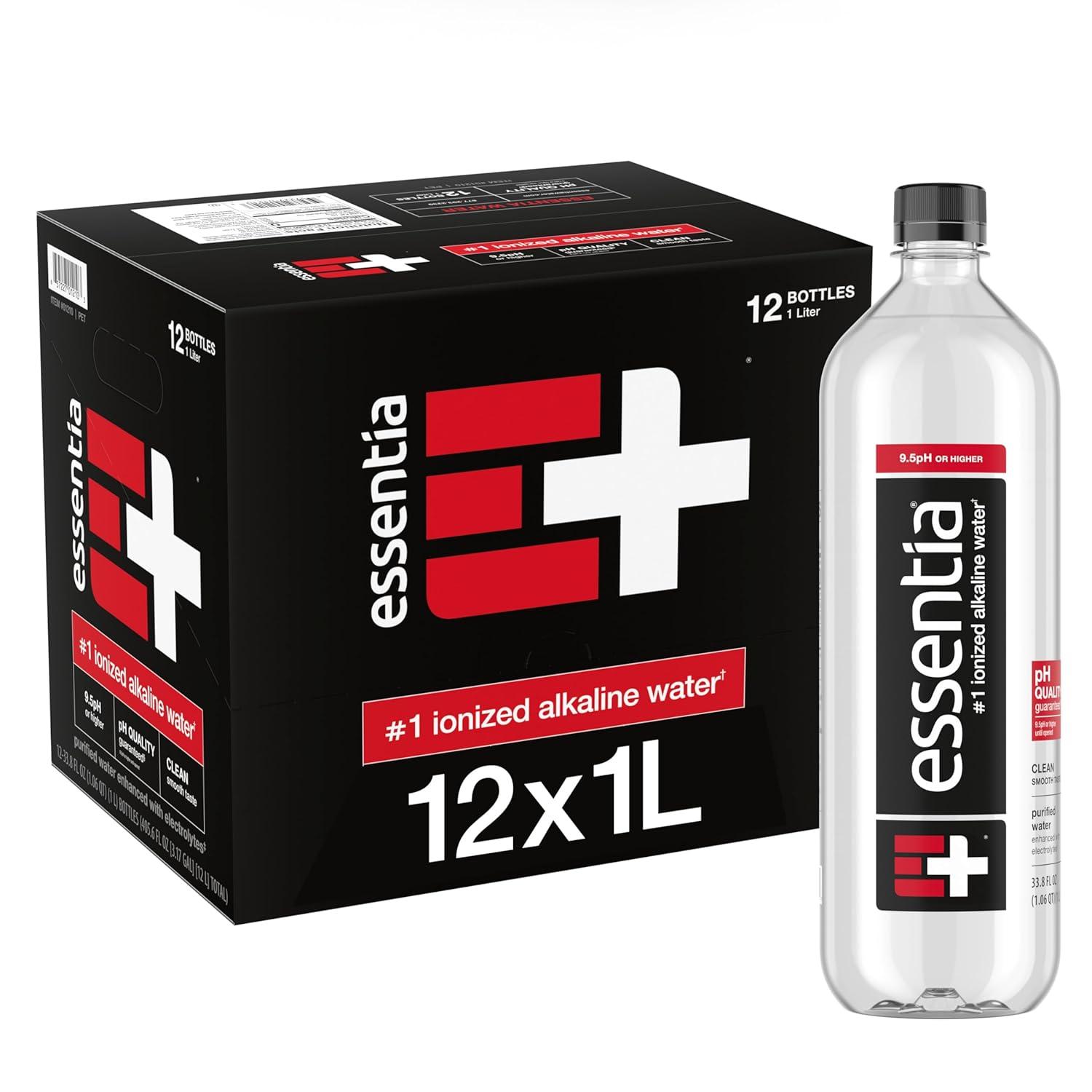 Essentia Versus Bottled Water: Tested For Alkaline Ph, Pure Taste