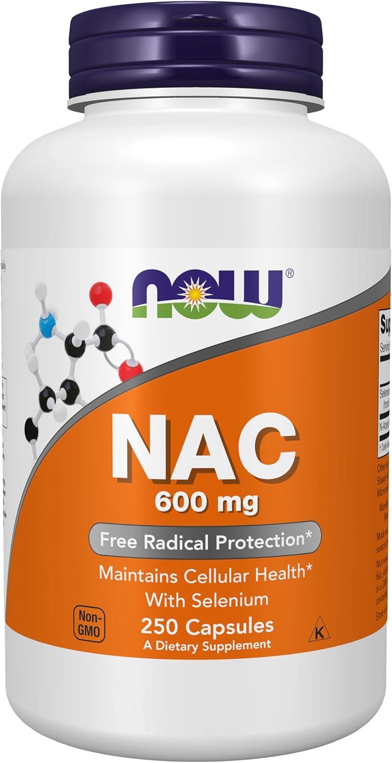 NOW NAC (600 Mg) Versus Selenium (250 Veg Caps)... Surprising Test Results!