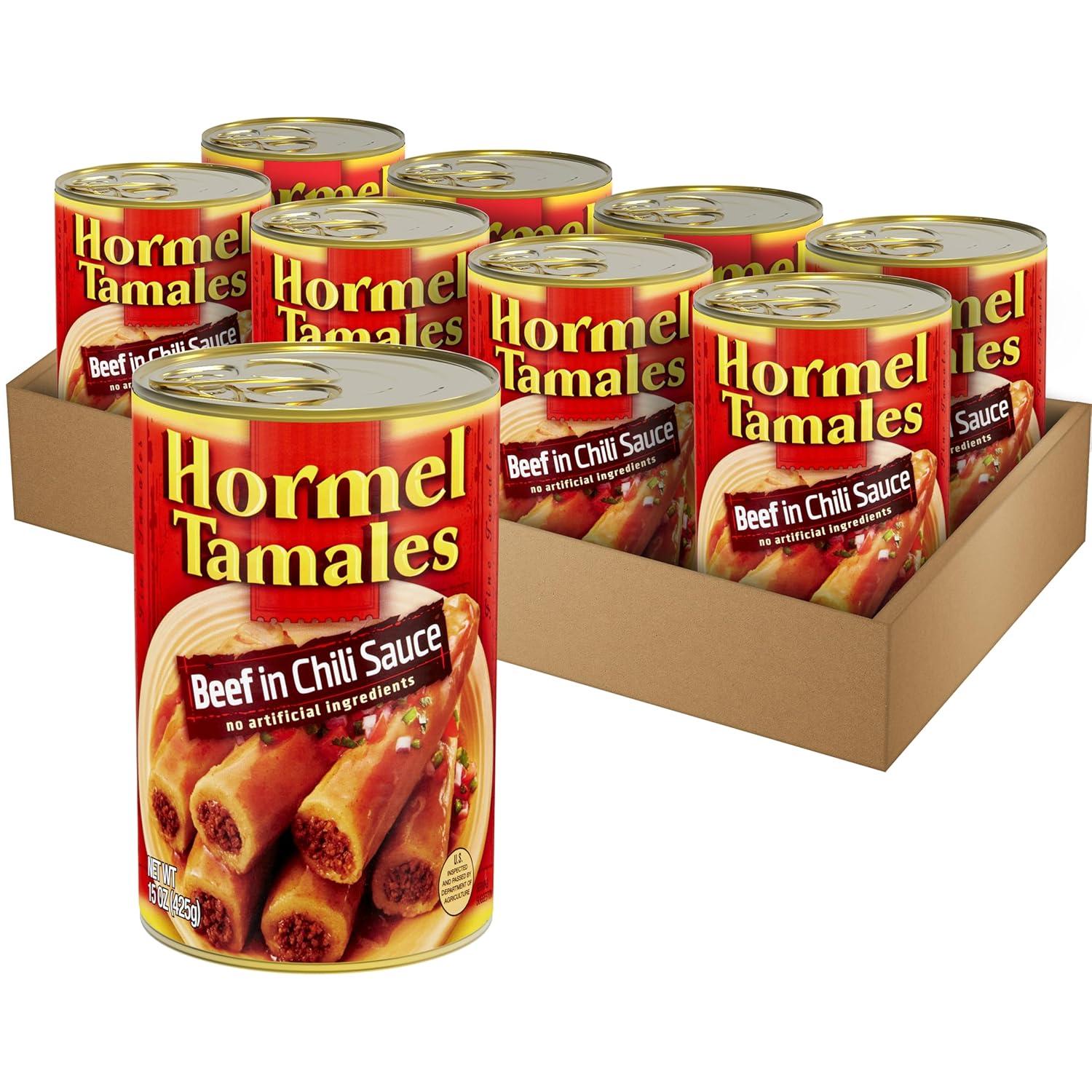 Compare Hormel Beef Tamales: Surprising Flavor Tested In 8-Pack Grab... Perfect For Snacks!