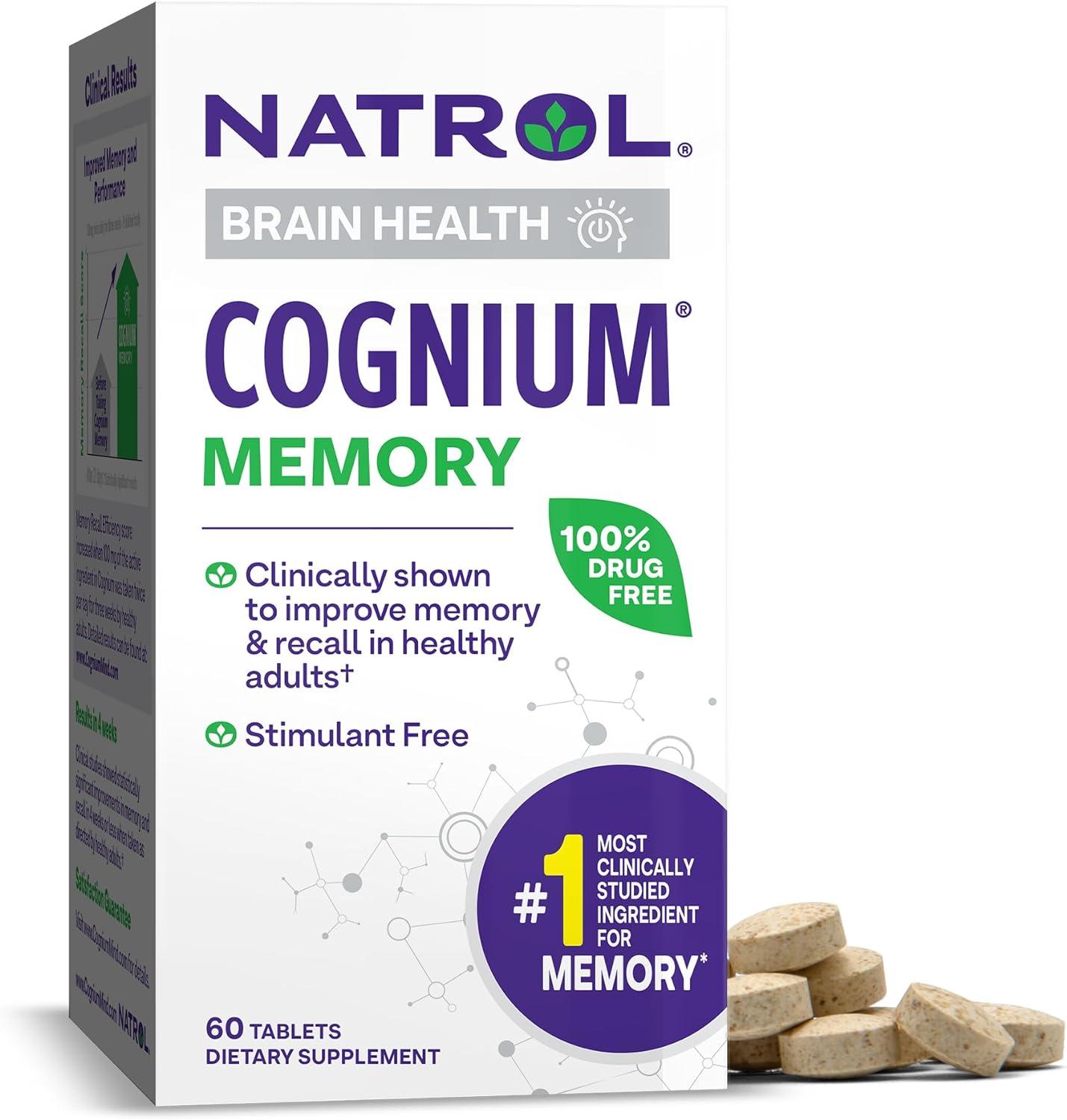 Natrol Cognium vs. Competitors: Tested Memory-Boosting Effects Uncovered