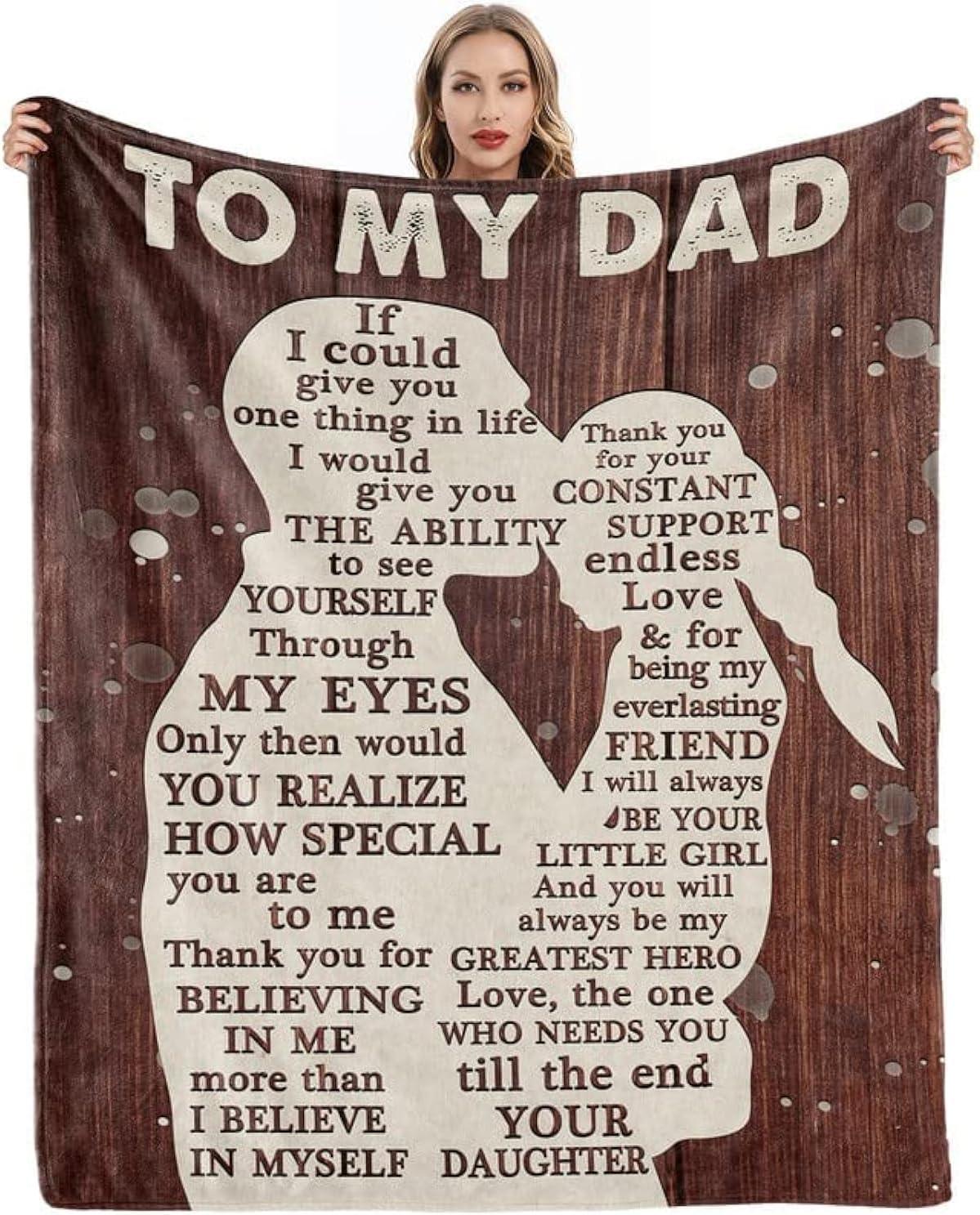 Daughters gift vs dad's tested blanket: surprise warm present... perfect for his home 🎁