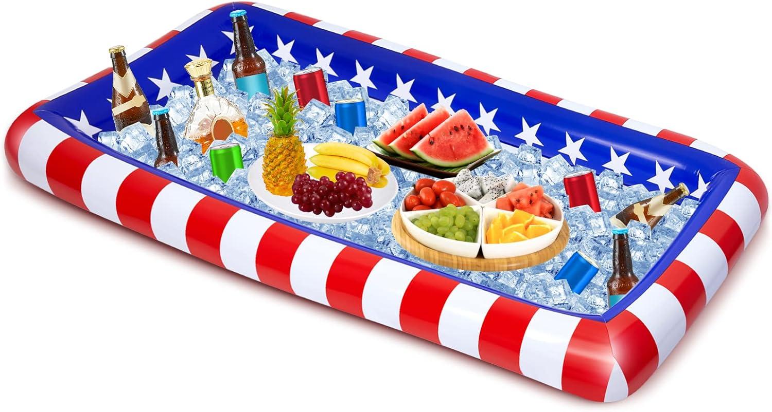 Surprising Patriotic Bar Cooler Tested for BBQ Fun