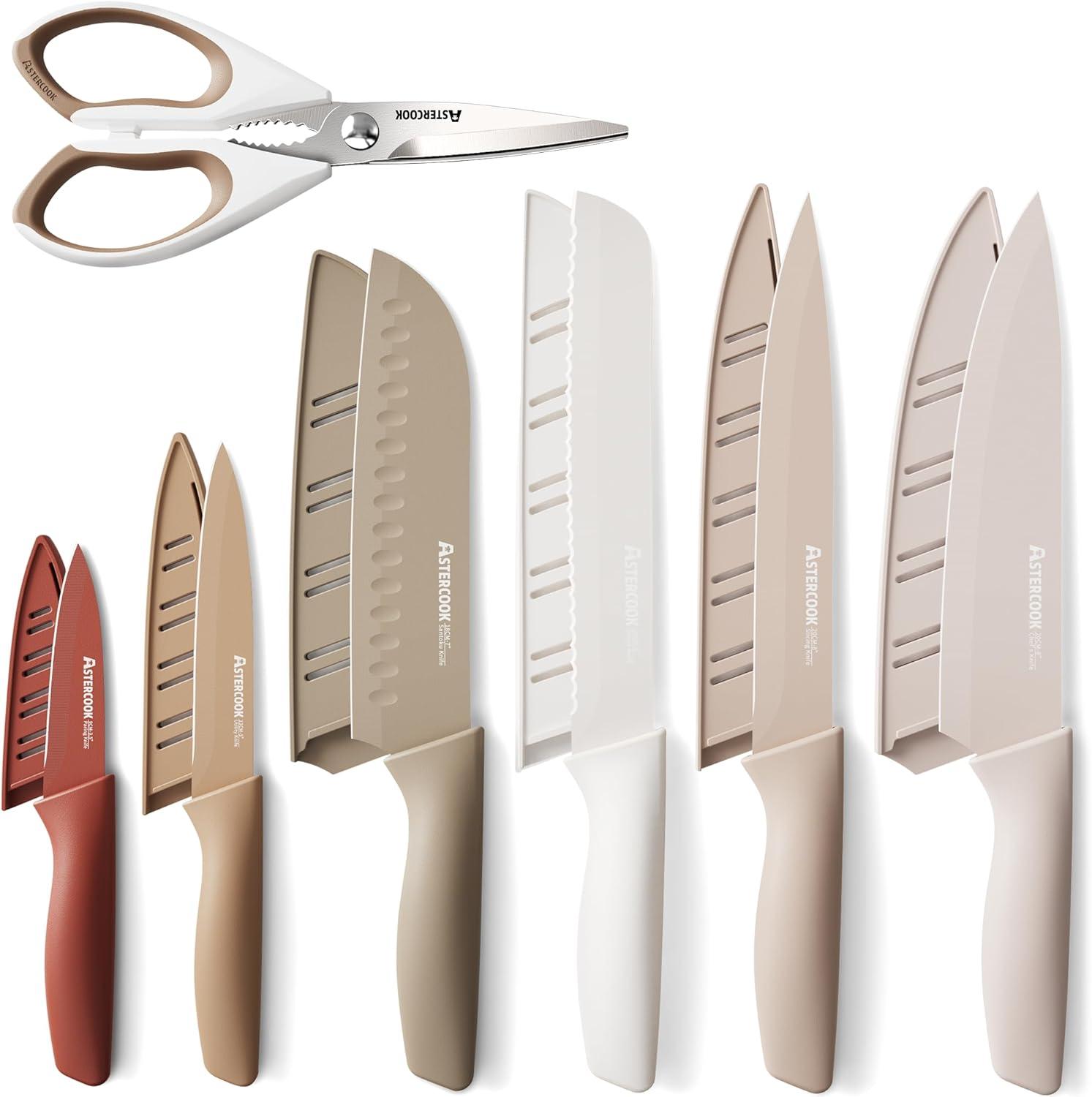 Compared: Stainless Rust-Free Knives, Dishwasher Safe… Perfect Gift