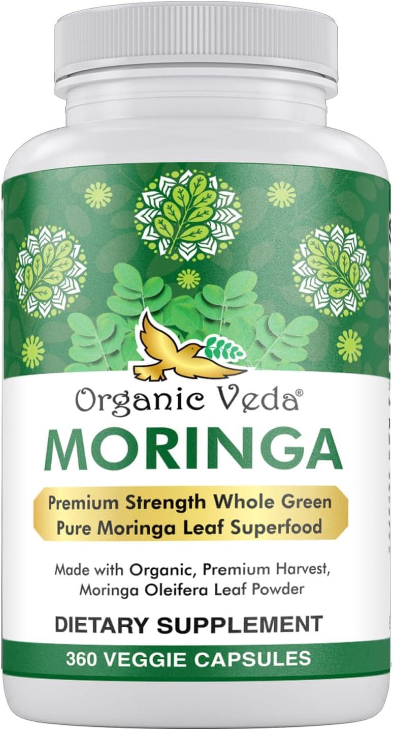 Versus Moringa Capsules: Surprising Nutrient Power In 360 Counts