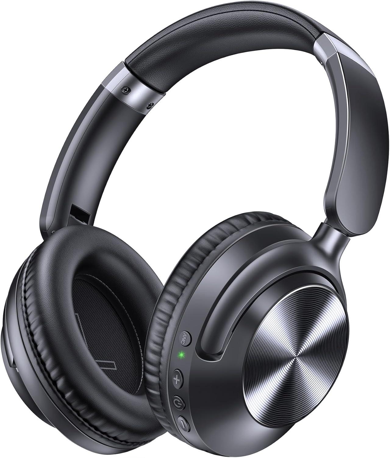 Travel Use Case vs. Home Office Comfort: TAGRY ANC Headphones Test showdown... Deep Bass, 100H Playtime, Light Weight, Fast Charging