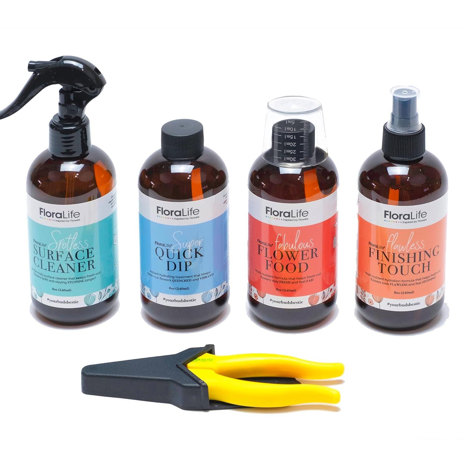 FloraLife Kit: Showdown In сравнени, tested insight trim vs. hydrate... Fresh Cut revitalize