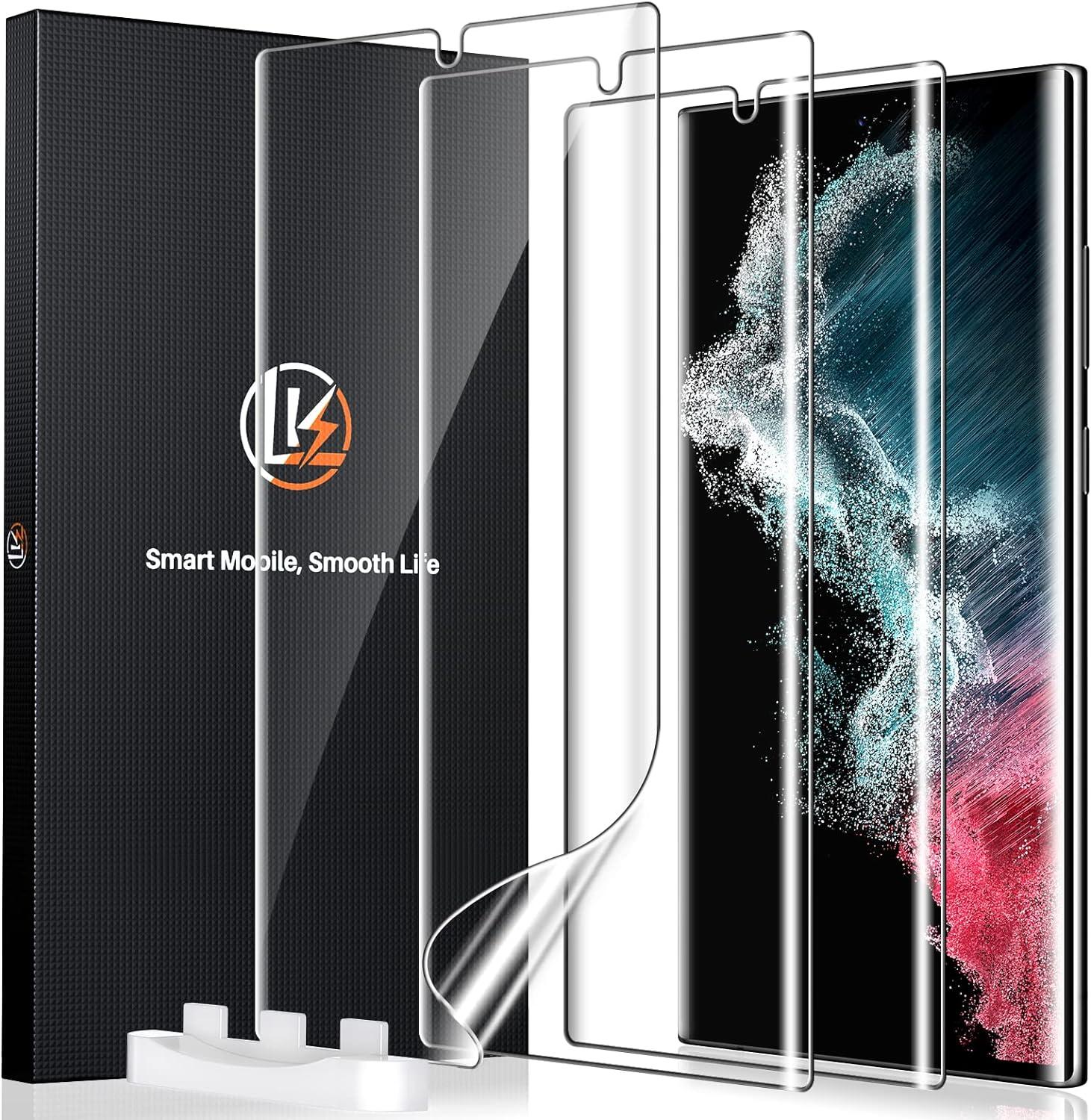 Samsung S22 Ultra Case: Fingerprint-Safe, Bubble-Free LK Pack Test