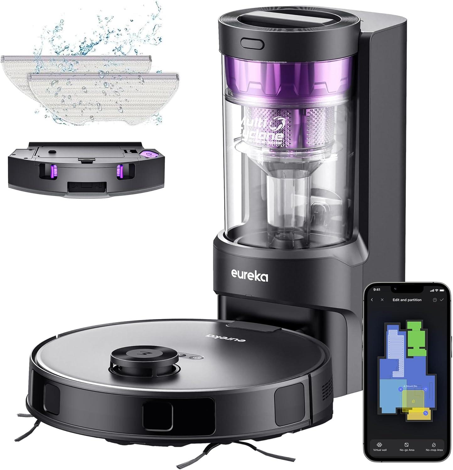 Dry vs Wet Tested: Eureka's Smart RoboticVacuum vs. Wet Mop Combo Showdown