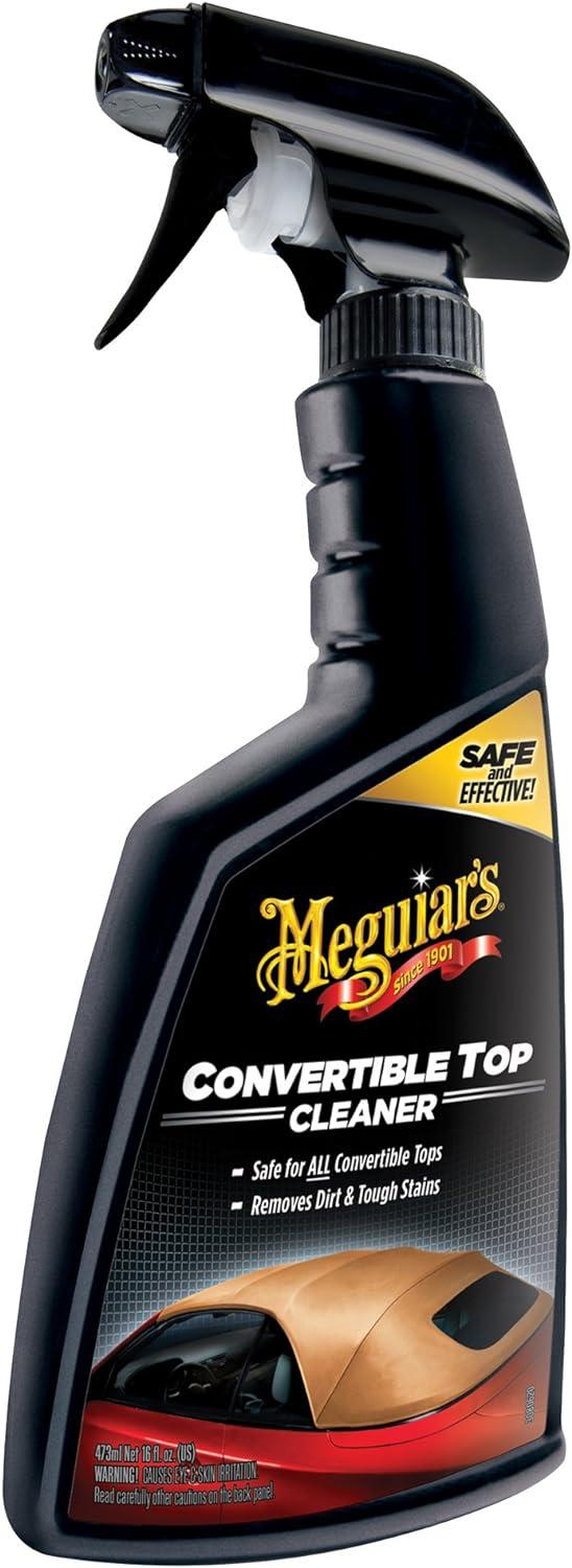 Meguiar's Top Cleaner Showdown: Convertible fabric vs vinyl care tested… unmatched!