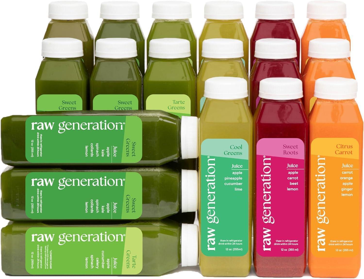 Surprising Compared: Raw Generation Juice Cleanser Benefits