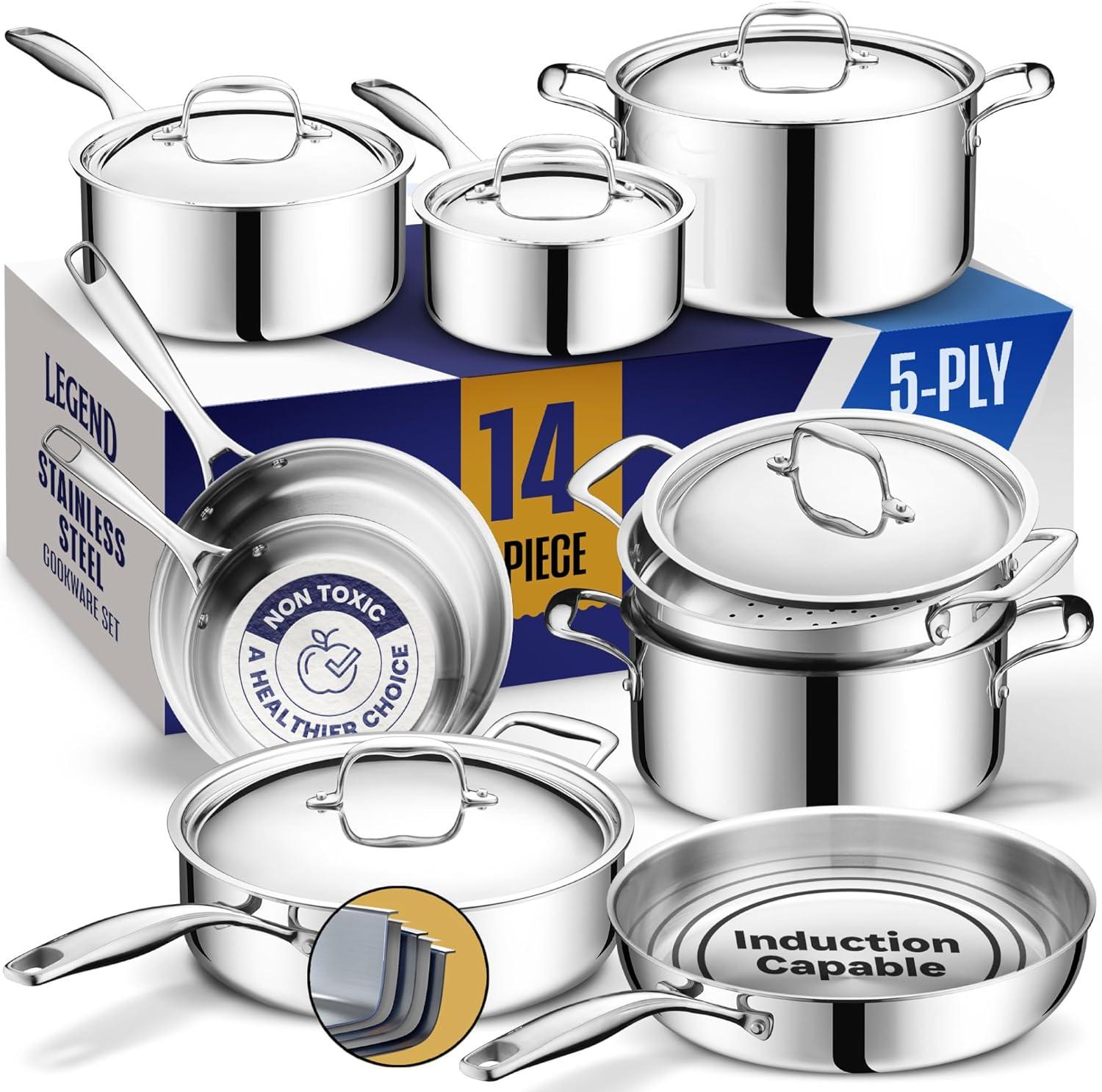 Legends Versus Clad: Tested Set Reviewcookware... Surprising Insights