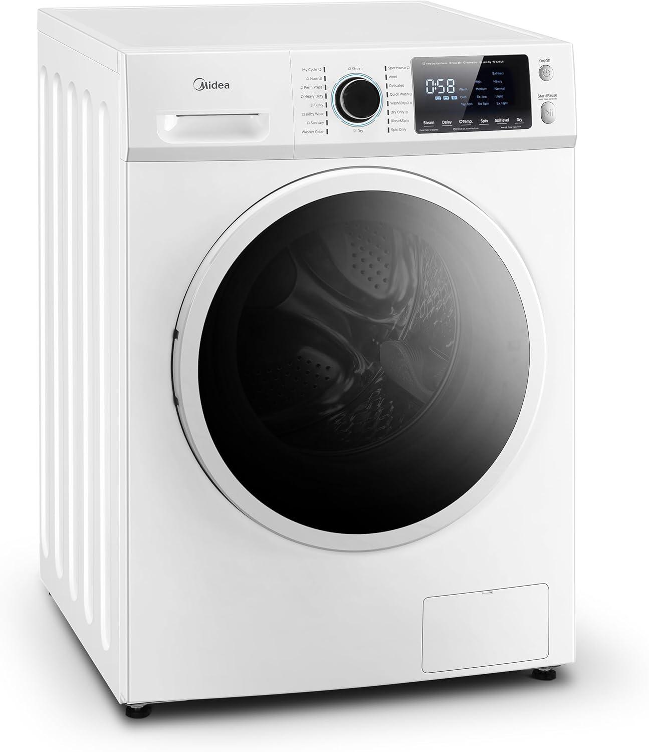 Midea All-In-One Combo: 26Lbs Wet/Dry Tested… Surprising Efficiency!