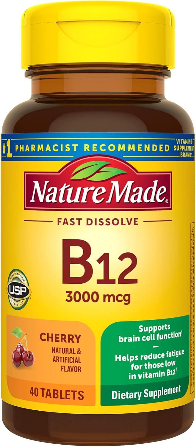Nature Made B12 Showdown: Energy Versus Release Tablets