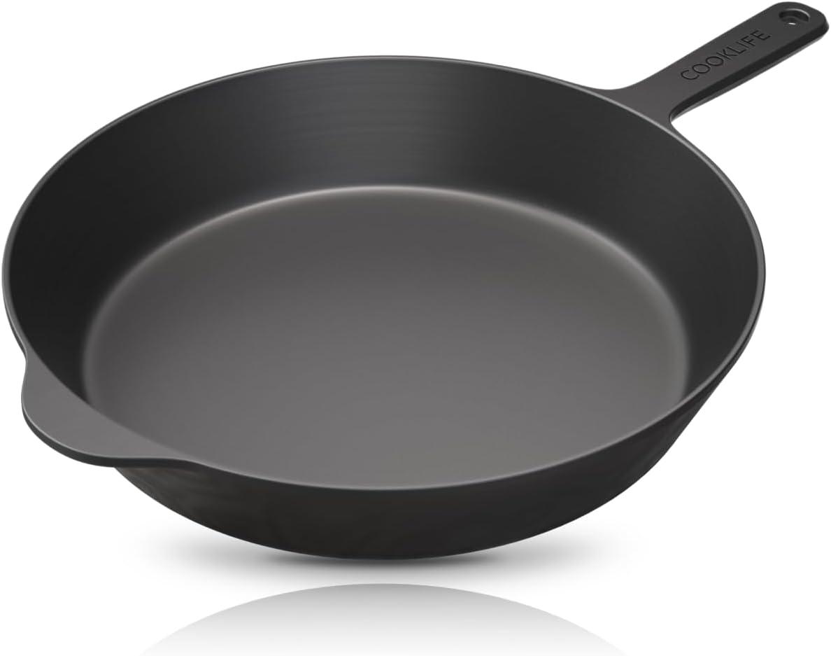 Polished surface, tested ease... Cast Iron Skillet showdown: Seasoned, versatile, cleanup