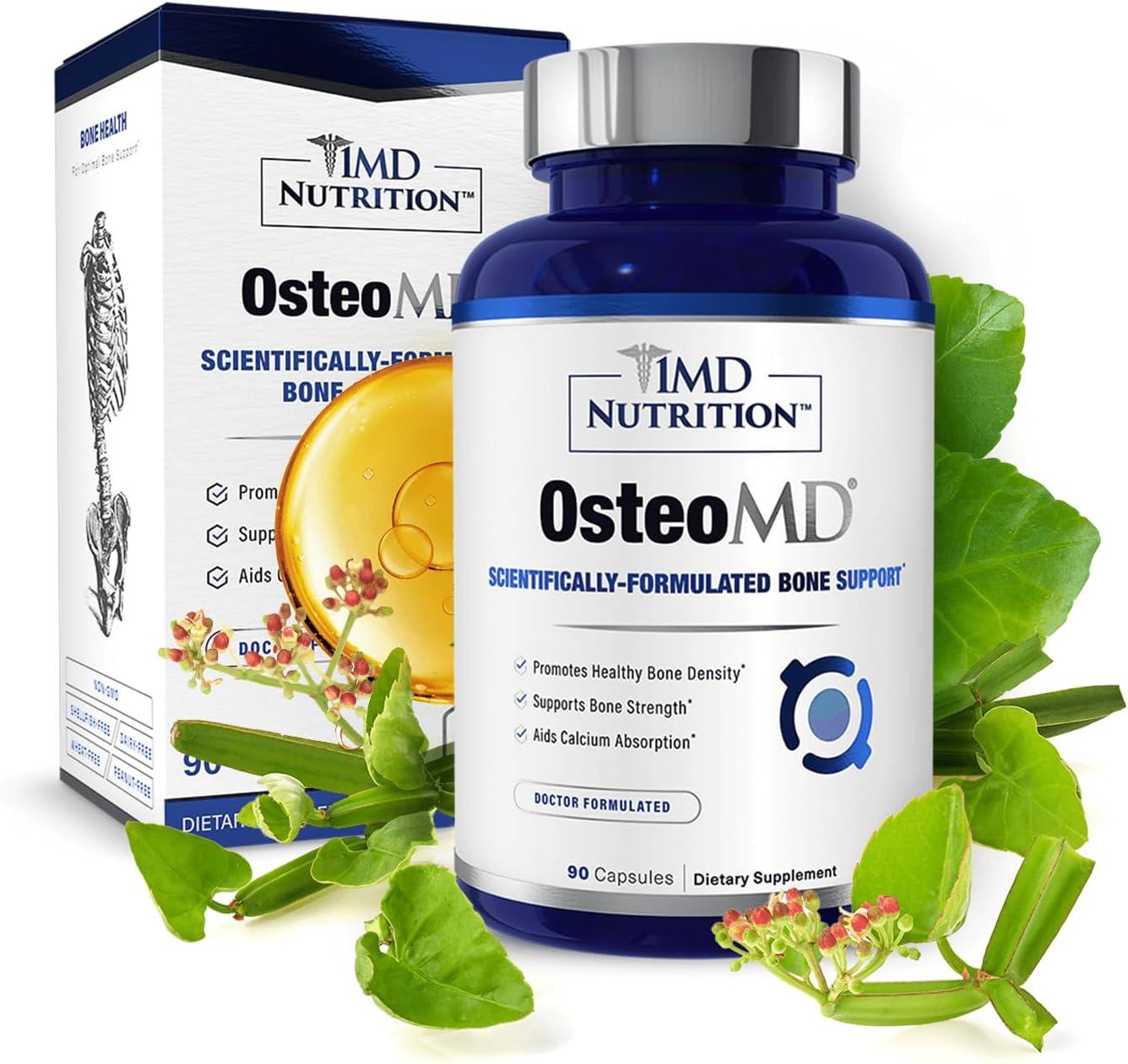 Bone Density Showdown: OsteoMD vs. Competitors - Tested, D3/K2 Complex!