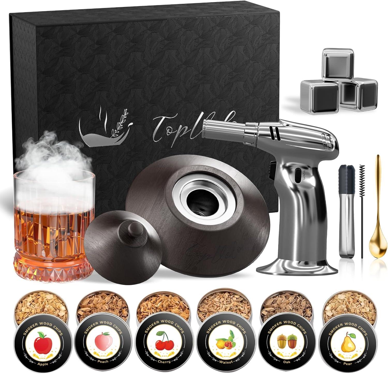 Cocktail Smoker Tested: Torch, Chips & Stones Versus Whiskey Gift … Fun Easy Fun!