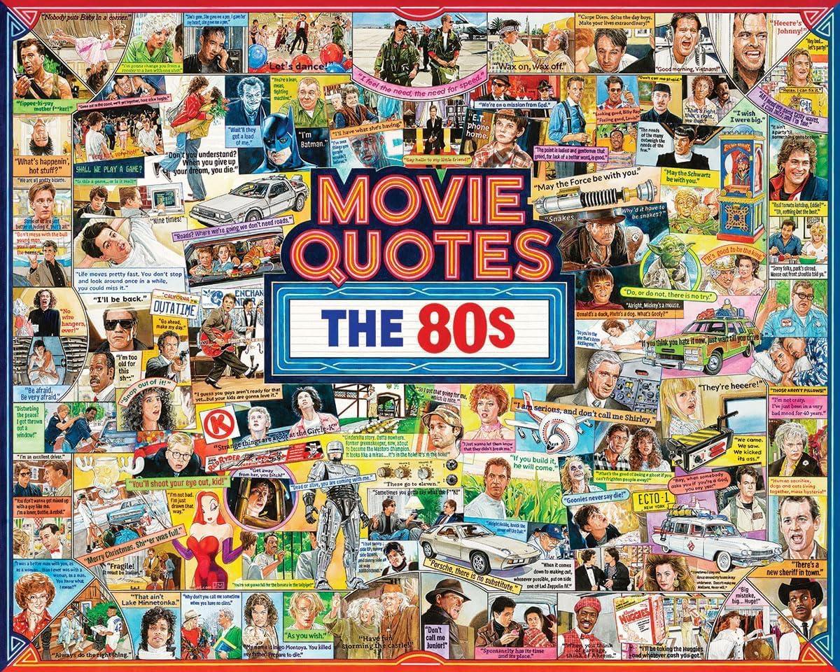 White Mountain 80s Quotes Puzzle Showdown: Tested & Surprising Pop Culture Fun