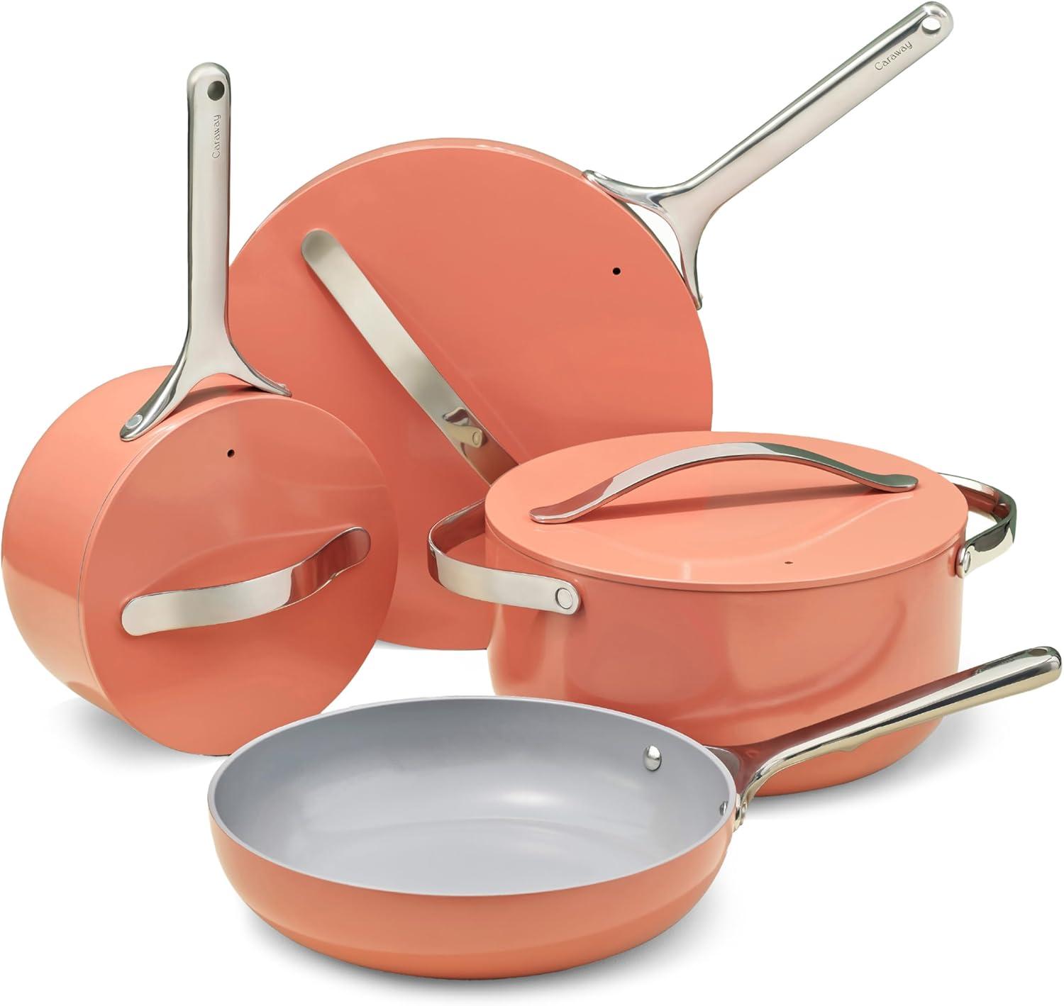 Caraway Nonstick Set: Tested Pots, Oven Safe... Surprising Durability Compared!