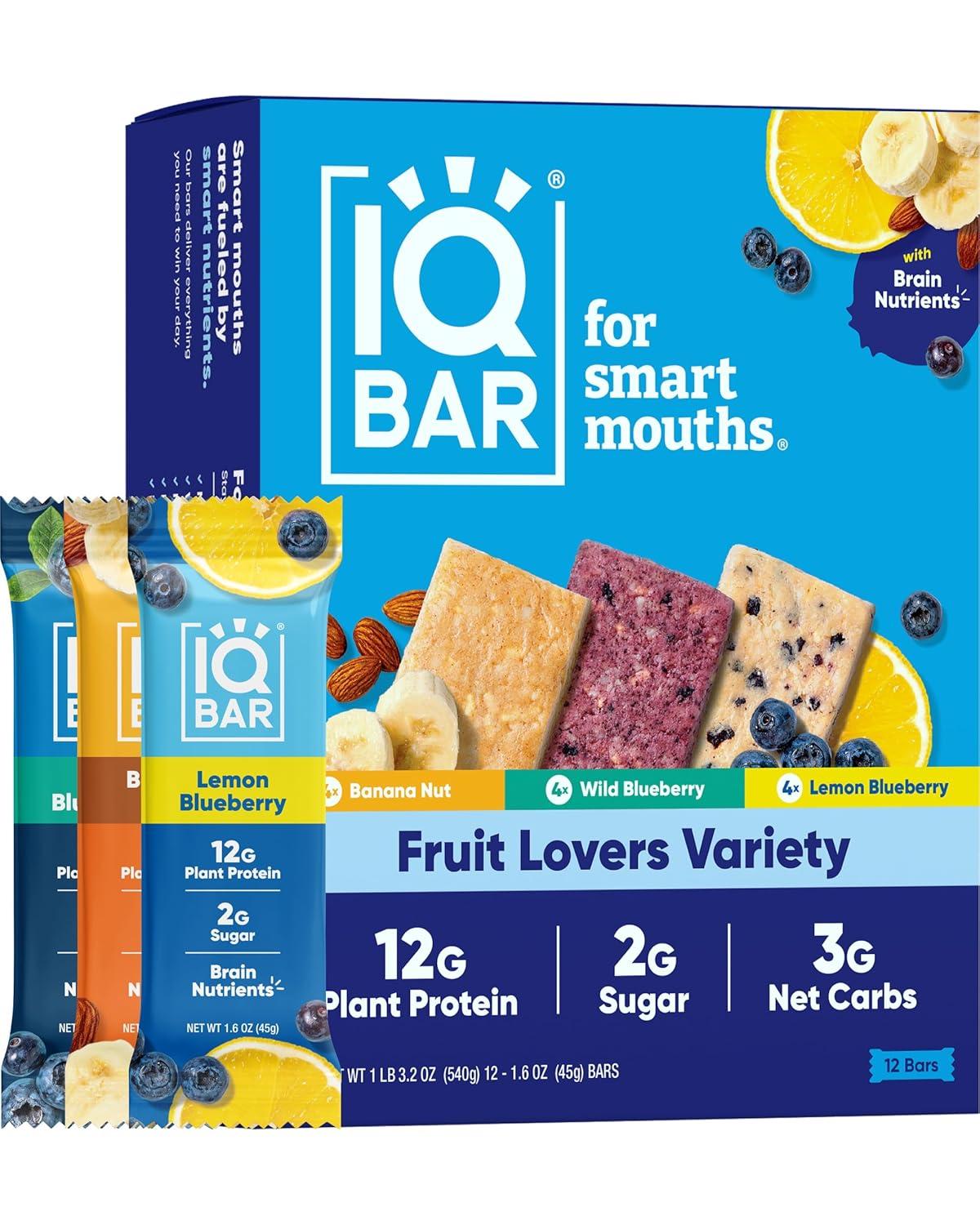 IQBAR Compared: Surprising Low-Carb, Vegan Snack Wins With Fruit