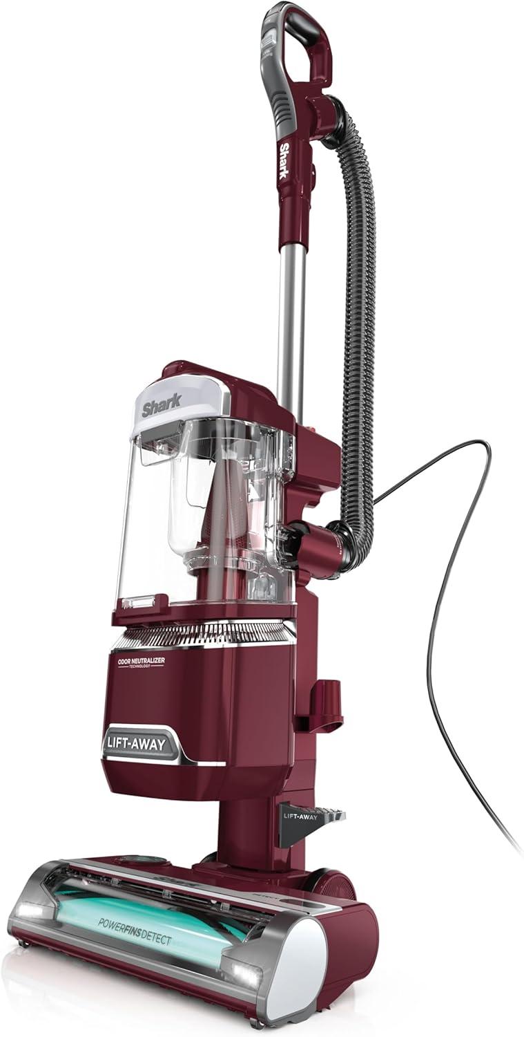 Shark Lift-Away vs. Competitors: Surprising Insight Test... Clean, hypoallergenic power (Burgundy,Detect)