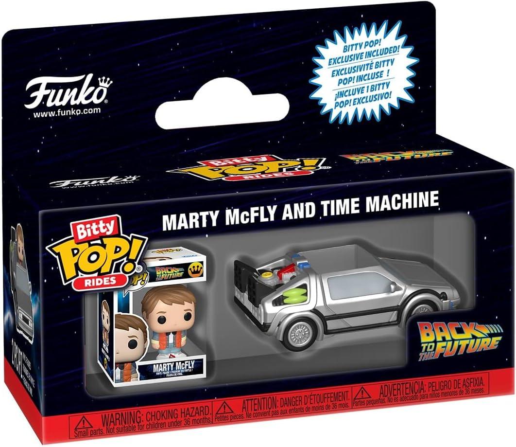 Surprising Versus: Funko Pop Back To The Future vs Marty McFly Time Machine