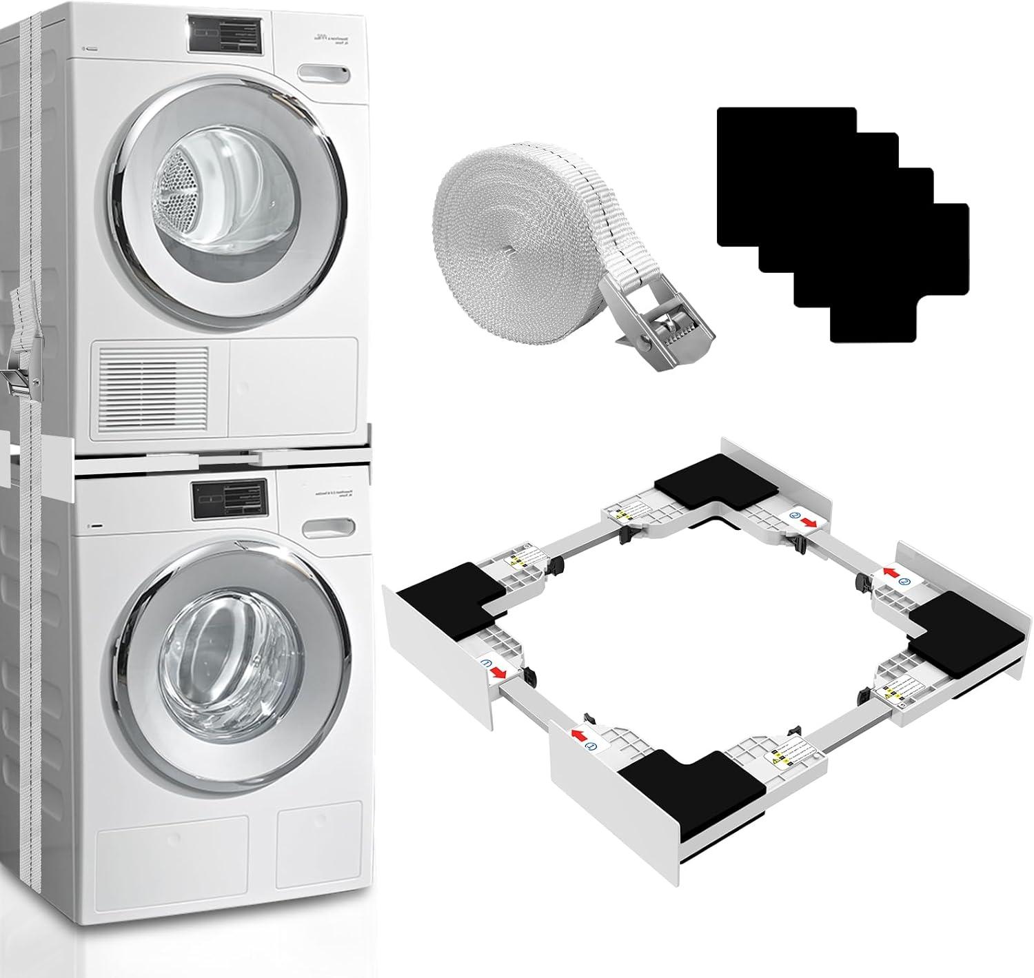 Surprising Stacked Wash Dryer Insight… Universal & Adjustable!