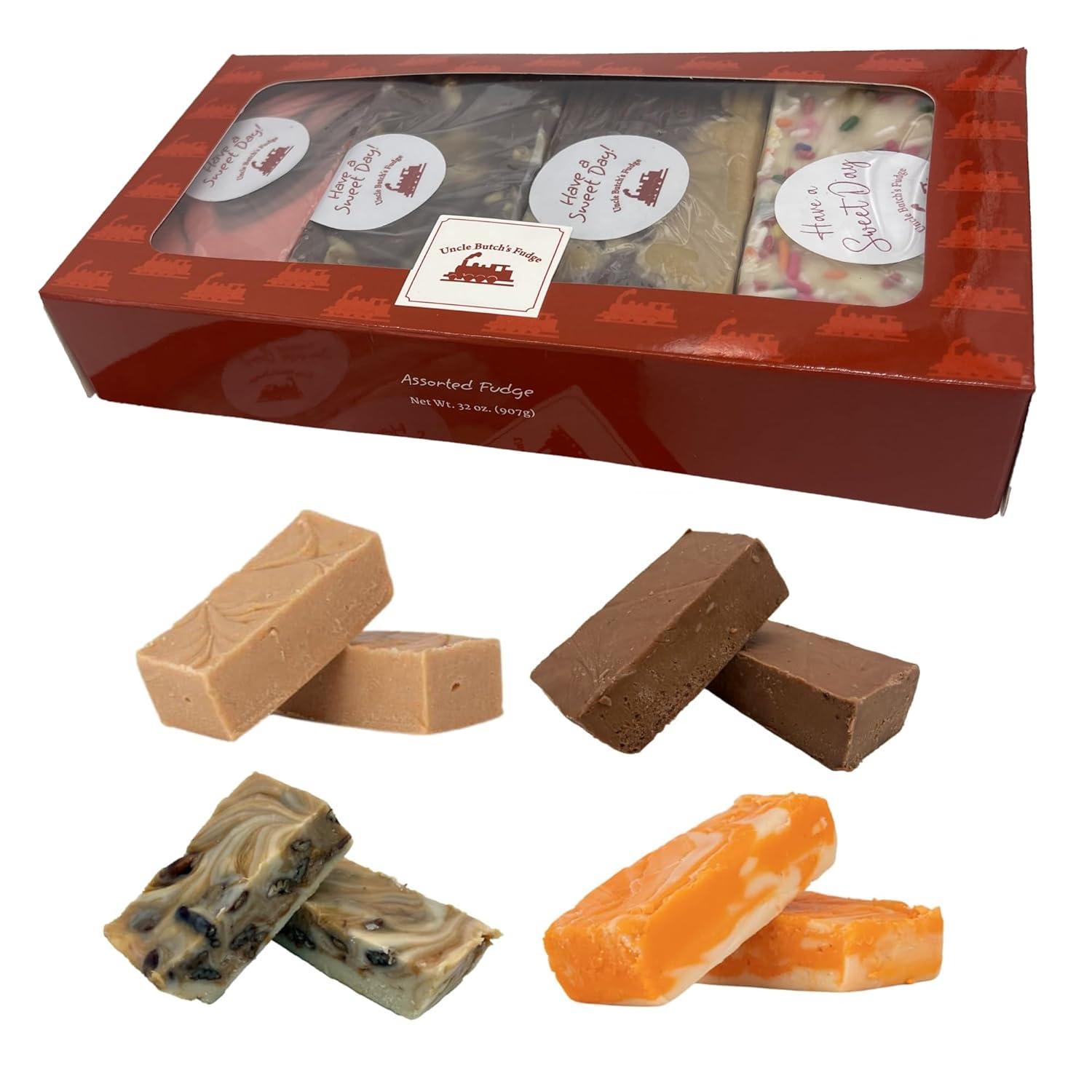 Uncle Butch's Fudge Showdown: Tested 4 Flavors, 32oz Bliss, Decadent Box Surprise!