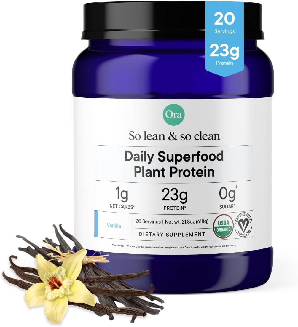 Ora's Vegan Protein Showdown: Surprising Clean VS Tested...n23g Boost, Gluten-Free!