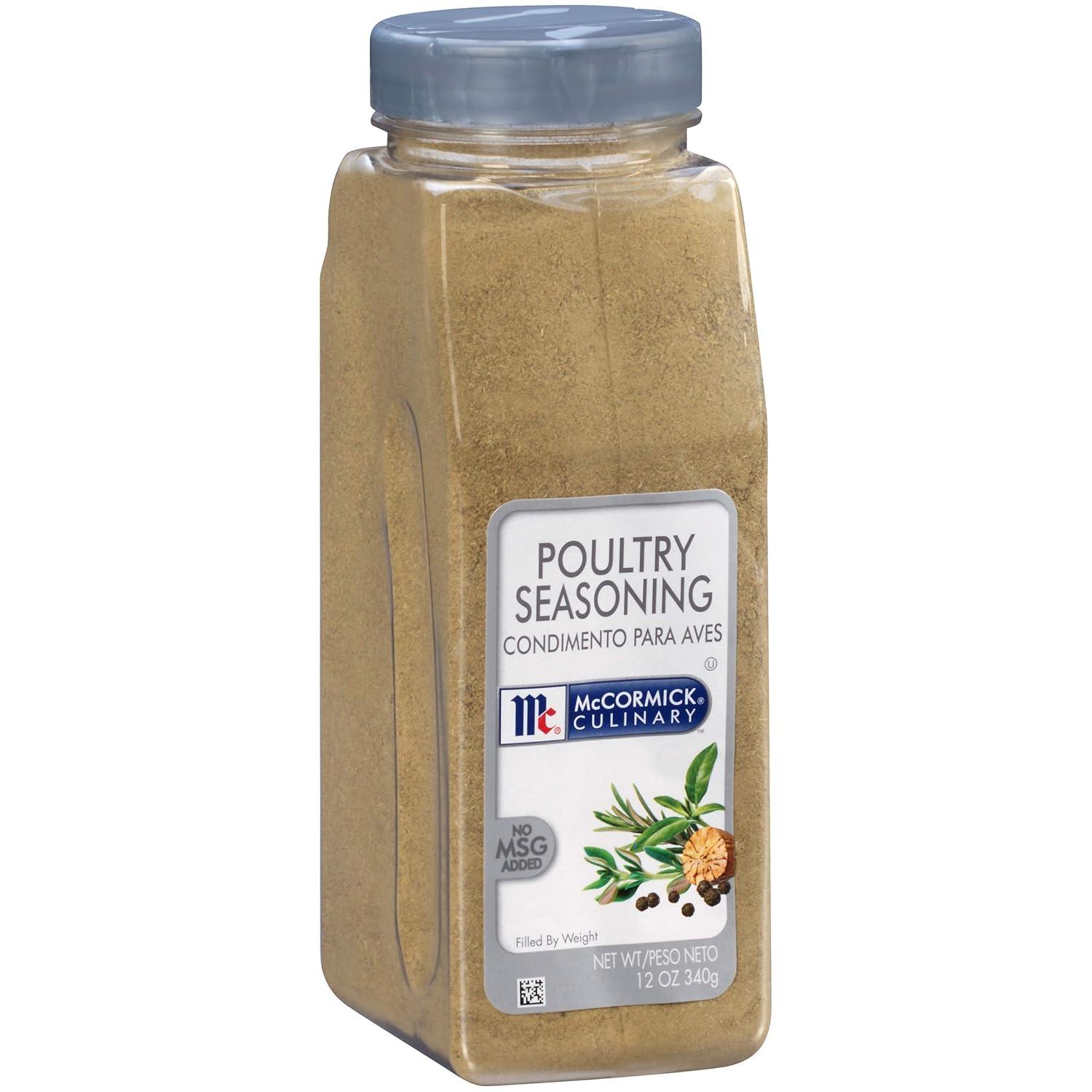 McCormick Poultry Seasoning: Tested Versus No-MSG Fix For Chicken...Simply Surprising