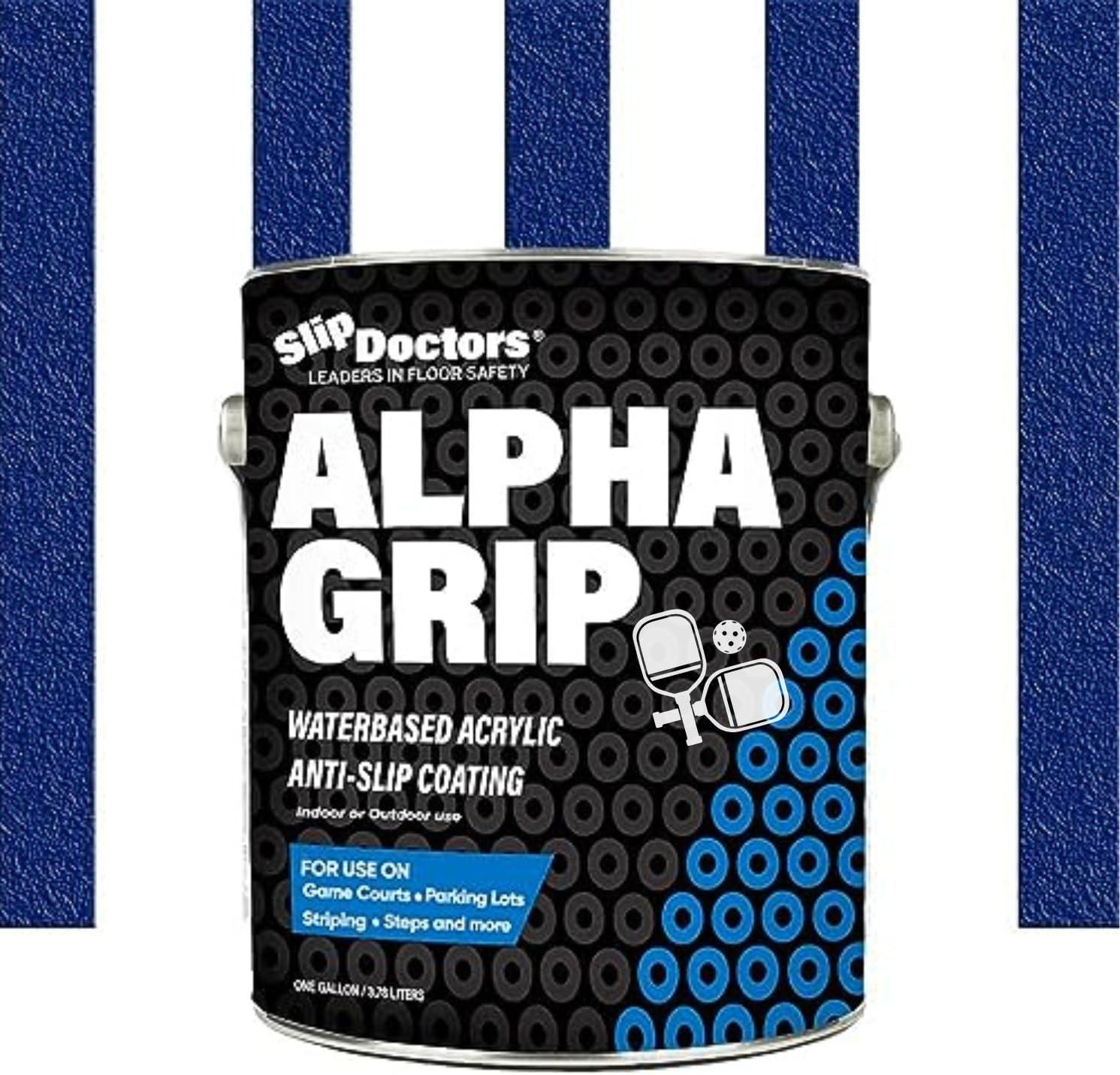 Alpha Grip Paint courts: Non-skid tested, concrete-asphalt versatility... Pickleball’s surprising traction edge!