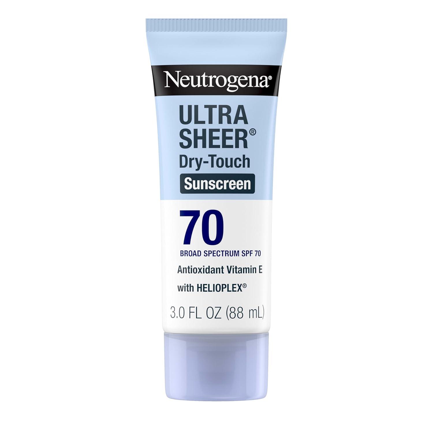 Neutrogena SPF 70 showdown: Hydrating, non-greasy vs summer... (Pack of 1)
