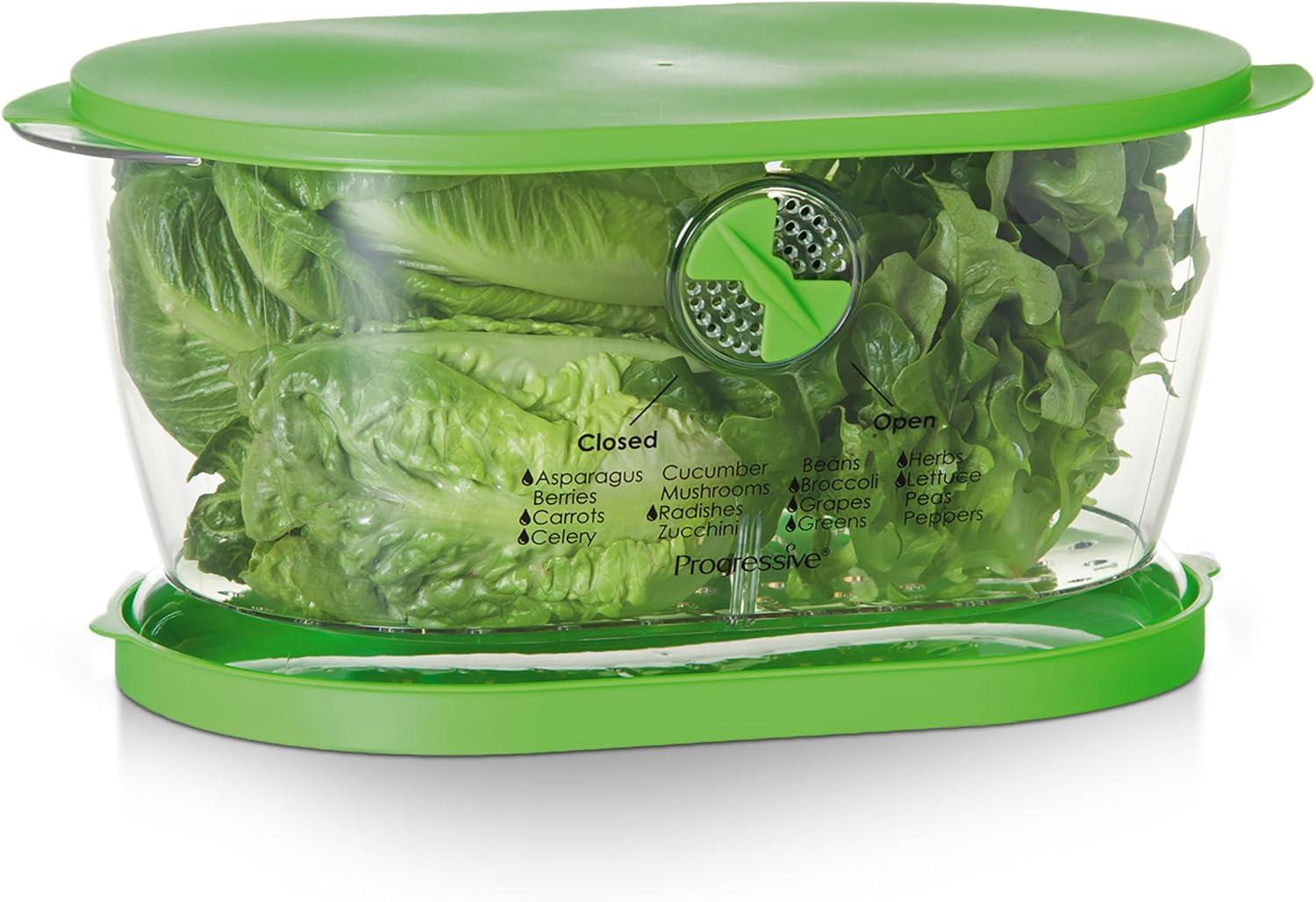 Prep Solutions Versus Produce Storage: Tested Insight... 4.7 Qt Green!