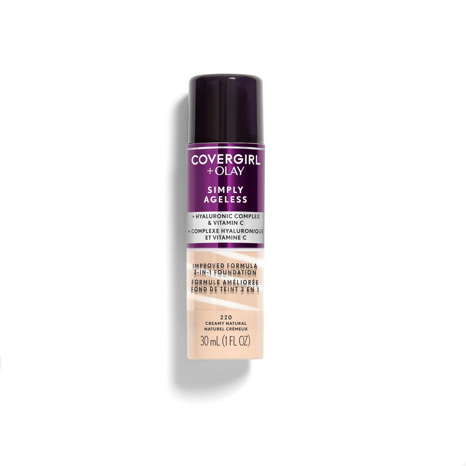 Matte Finish Versus Creamy Formula: CoverGirl & Olay Foundation Showdown
