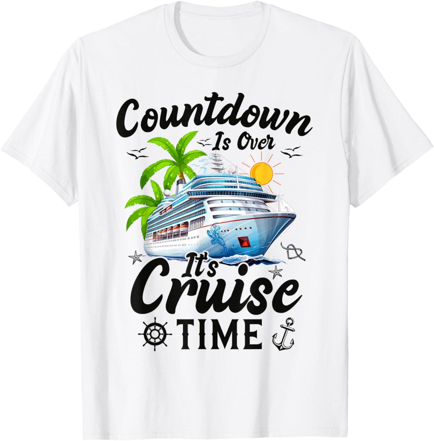 Countdown’s Over… Cruise Time T-Shirt Showdown!